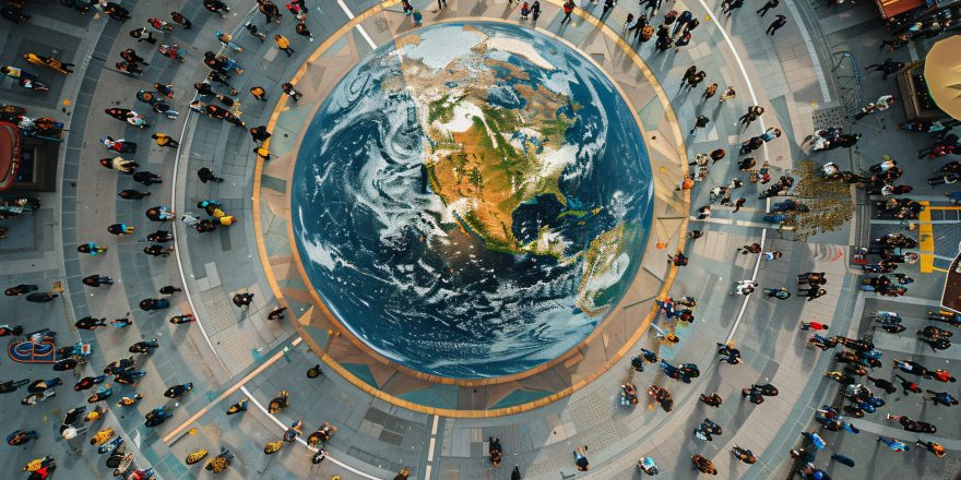 people-celebrating-world-population-day